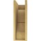 Ekena Millwork 7"W x 14"D x 21"H Classic Asheboro Rough Cedar Woodgrain TimberThane Corbel, Primed Tan CORUR07X14X21ASHRCPR - alternate 5